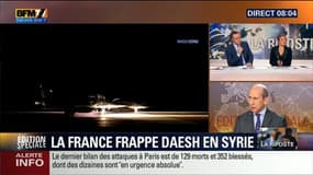 Attaques à Paris: "La France a été frappée au coeur à Paris, et la France frappe au coeur de Daesh", Général Dominique Trinquand