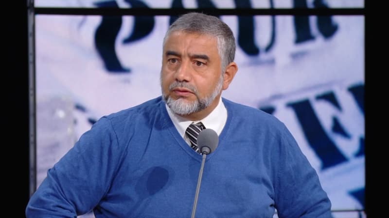 Abdelali Mamoun, imam de la Grande Mosquée de Paris, sur RMC le 14 novembre 2023.