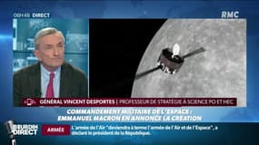 Création d'un commandement militaire de l'Espace: "Il y a des enjeux de géolocalisation, de guidage d'armes et de renseignement" 