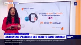 Acheter son ticket de bus, métro : les alternatives sans contact