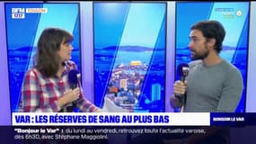 Var: les réserves de sang au plus bas