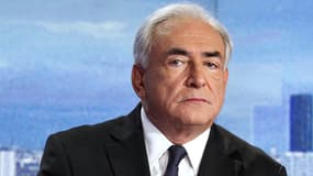 Dominique Strauss-Kahn, le 18 septembre 2011, lors d'une interview télévisée.