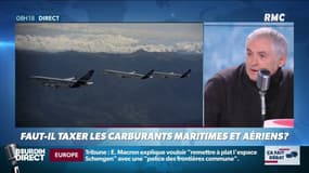 Faut-il taxer les carburants maritimes et aériens? Ca fait débat sur RMC