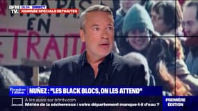 ÉDITO - 14e mobilisation contre la réforme des retraites: "Les forces de l'ordre jouent gros"