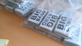 Plusieurs pains de cocaïne extraits d'un véhicule par les douaniers de Gap, mardi 4 février
