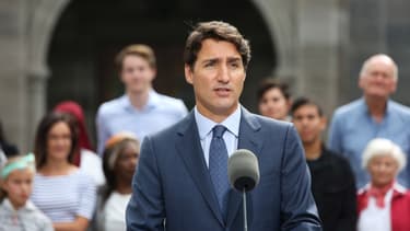 Le Premier ministre canadien Justin Trudeau