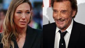 Laura Smet et son père, Johnny Hallyday.