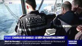 Porte-avions: le défi du ravitaillement du Charles de Gaulle