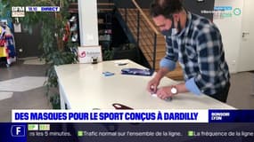 Des masques pour le sport conçus à Dardilly