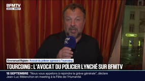Policier agressé à Tourcoing: "Sa famille se demande si on peut rester policier en France en 2025, c'est une vraie question", observe l'avocat du policier, Emmanuel Riglaire