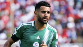 Riyad Mahrez avec l'Algérie en novembre 2023