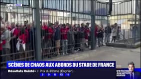 Scènes de chaos aux abords du Stade de France