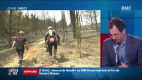 Aude: l''incendie maîtrisé mais maintien d'un important dispositif de surveillance