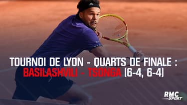 Résumé : Basilashvili - Tsonga (6-4, 6-4) – Tournoi de Lyon