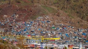 Les dégâts à Mamoudzou après le passage du cyclone Chido à Mayotte, le 18 décembre 2024