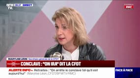 Conclave sur les retraites: "Nous, on veut discuter de l'âge de départ", assure Marylise Léon (CFDT)