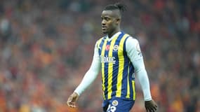 Proche de rejoindre Gatasaray, Michy Batshuayi, ici le 19 mai 2024, avec le maillot de Fenerbahçe, l'ennemi juré, est menacé de mort en Turquie