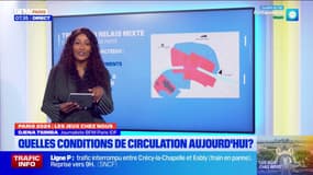 Les conditions de circulation ce lundi 5 août particulièrement impactées par l'épreuve de triathlon mixte des JO 2024