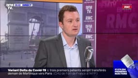 Covid-19: Guillaume Rozier estime que l'impact de la dernière vague au Royaume-Uni est "largement plus faible" grâce à la vaccination
