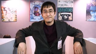 Le mangaka Junji Itō au festival d'Angoulême en 2015