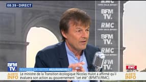 Nicolas Hulot face à Jean-Jacques Bourdin en direct
