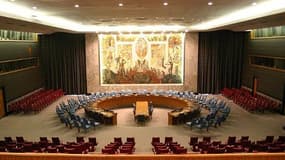 La salle du Conseil de sécurité des Nations Unies à New York.