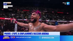 Paris: l'UFC a enflammé l'Accor Arena