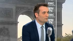 Florian Philippot, invité de BFMTV le 24 avril 2017.