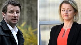 Yannick Jadot à gauche, Barbara Pompili à droite.