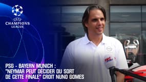 PSG-Bayern: "Neymar peut décider du sort de la finale" estime Nuno Gomes