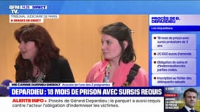 Procès de Gérard Depardieu: "Le premier qui dénonce le tribunal médiatique est le premier à l'entretenir", déclare l'avocate d'une des deux plaignantes au sujet de l'avocat de l'acteur