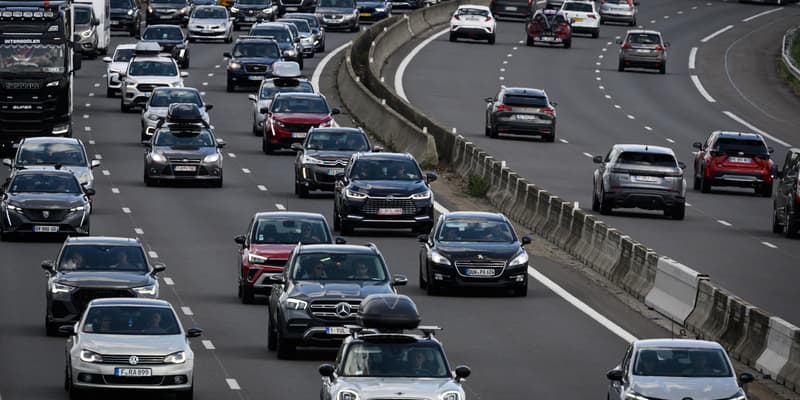 La route devrait être particulièrement encombrée ce week-end (image d'illustration)