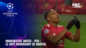 Manchester United - PSG : Le raté ahurissant de Martial