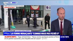 Femme menaçante dans le RER C: Clément Beaune s'est rendu à la station Bibliothèque François-Mitterrand 