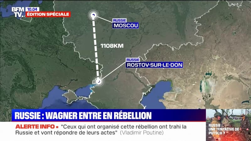 Rébellion de Wagner en Russie: pourquoi la ville de Rostov-sur-le-Don est-elle stratégique pour le groupe paramilitaire?