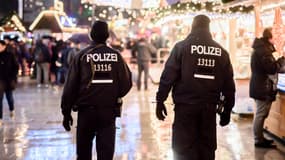 Des policiers à Berlin, le 22 décembre (photo d'illustration) 