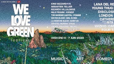 L'affiche de We Love Green 2020