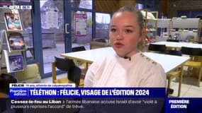 Téléthon: le combat de Félicie, 14 ans, contre une maladie qui attaque ses muscles