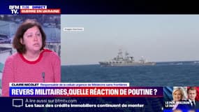 Claire Nicolet (Médecins sans frontières) à propos des Ukrainiens: "Ils sont très dignes et demandent très peu" 