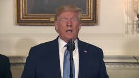 Donald Trump ce lundi. 