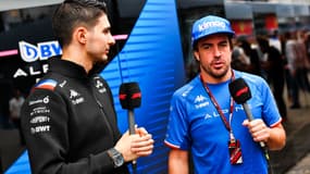 Esteban Ocon - Fernando Alonso