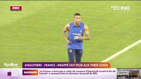 Angleterre-France: Mbappé fait peur aux Three Lions 