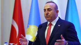 Le ministre turc des Affaires étrangères, Mevlüt Cavusoglu. 