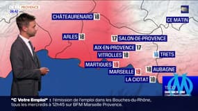 Météo Bouches-du-Rhône: un jeudi pluvieux et nuageux, 19°C à Marseille