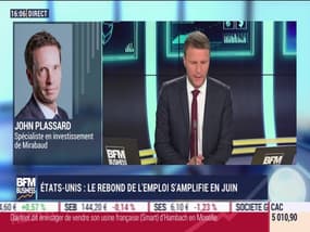 John Plassard (Mirabaud): Le rebond de l'emploi s'amplifie en juin aux États-Unis - 03/07