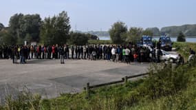 Un migrant a été grièvement blessé dimanche soir, happé par un train à Grande-Synthe (PHOTO D'ILLUSTRATION)