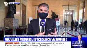 Nouvelles annonces à l'Assemblée: Olivier Faure (PS) assure qu'il ne votera pas et dénonce une "mise en scène" du gouvernement