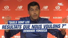 Lille : "Quels sont les résultats que nous voulons ?", le coup de gueule de Fonseca sur le mercato