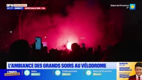 OM-OL: l'ambiance des grands soirs aux abords du Vélodrome