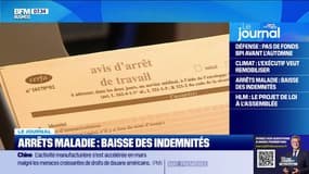 Arrêts maladie : baisse des indémnités 🩺